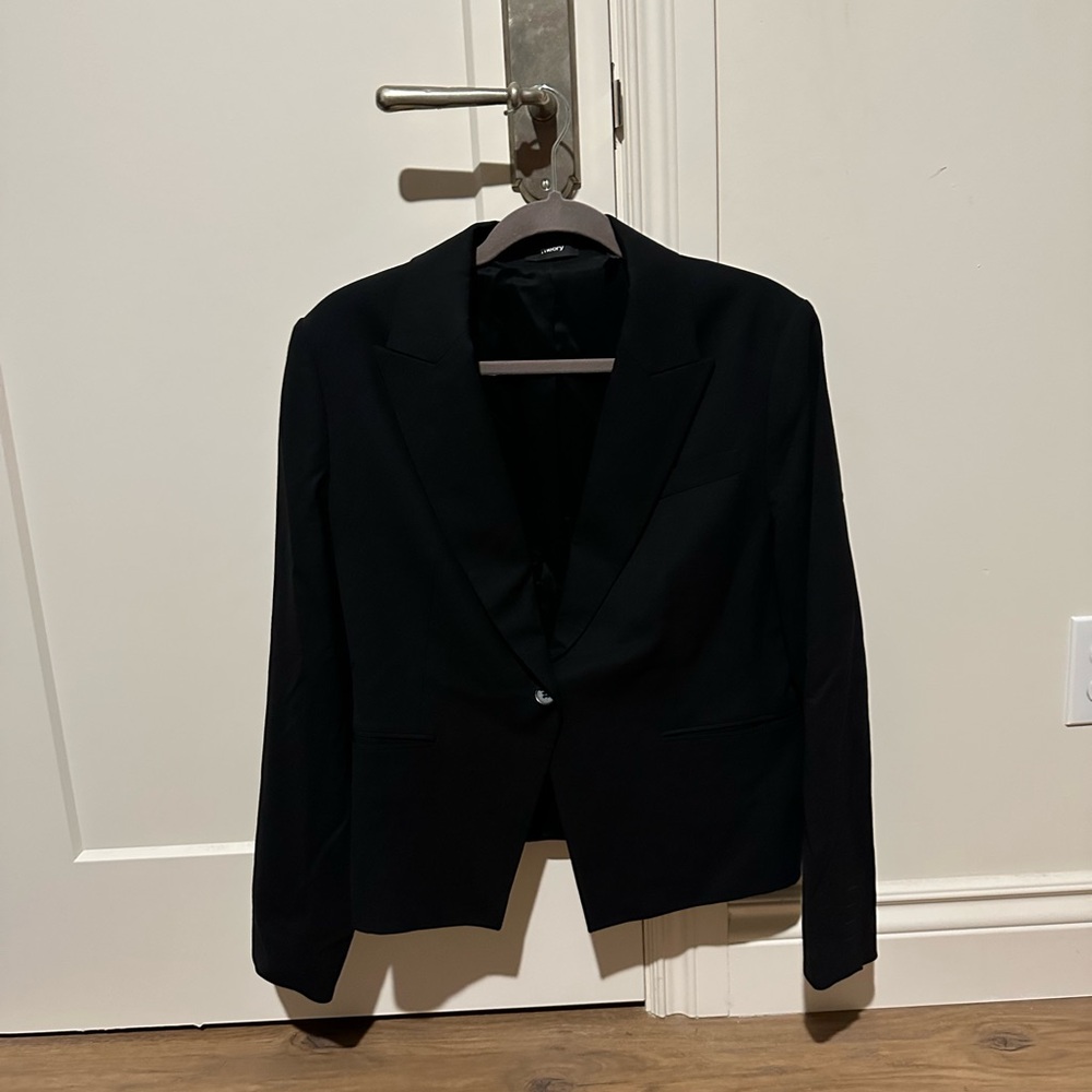 Theory Black Blazer